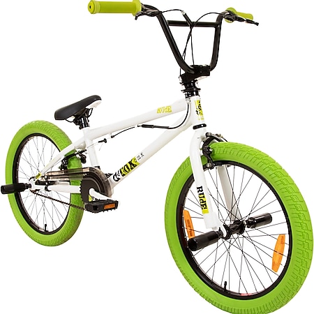 deTox Rude BMX Rad für Jugendliche und Erwachsene ab 140 cm Fahrrad 20 Zoll Bike Freestyle - Bild 1