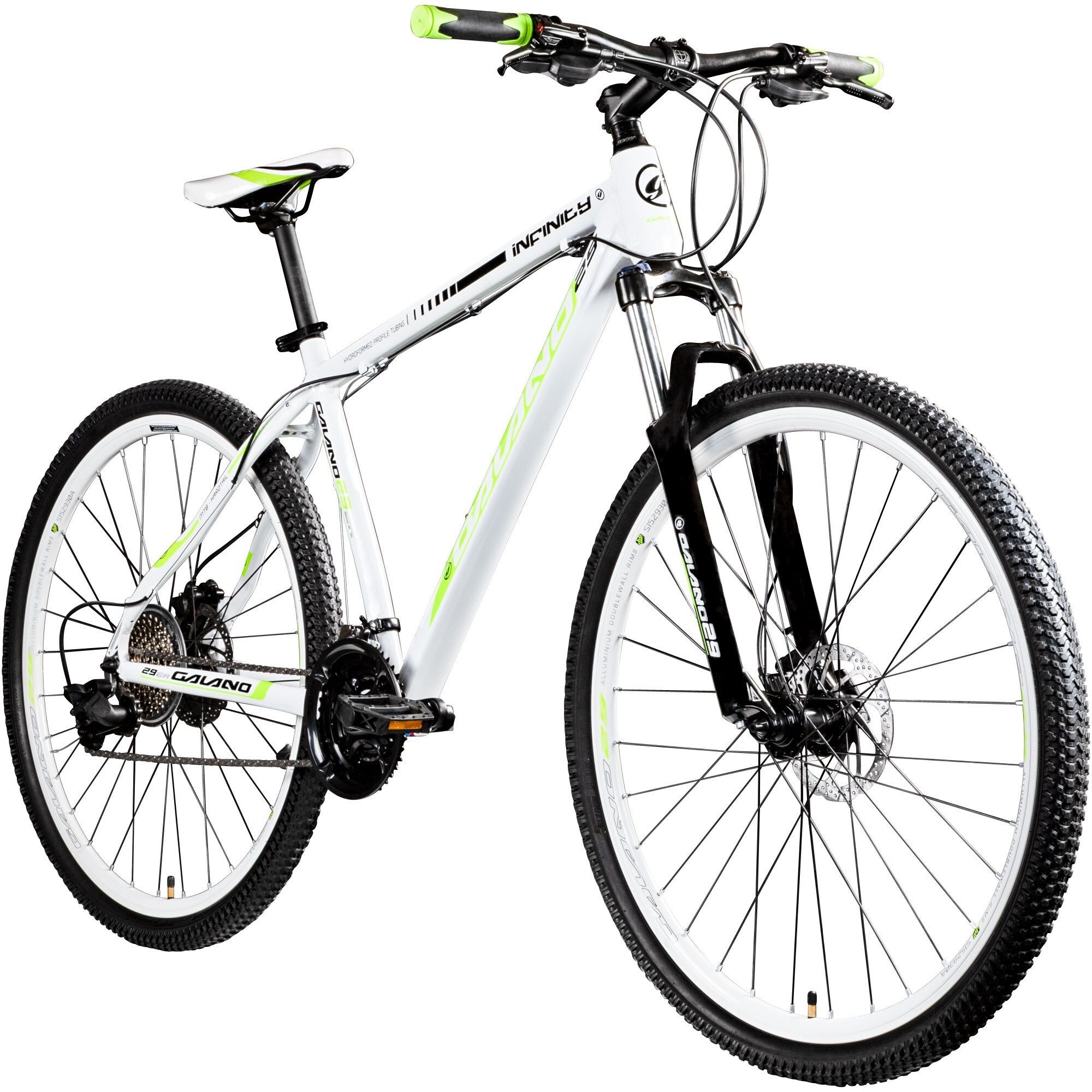 Galano Infinity Mountainbike 29 Zoll Damen Herren 175 - 190 cm MTB Hardtail Fahrrad 24 G&auml;nge - Bild 1