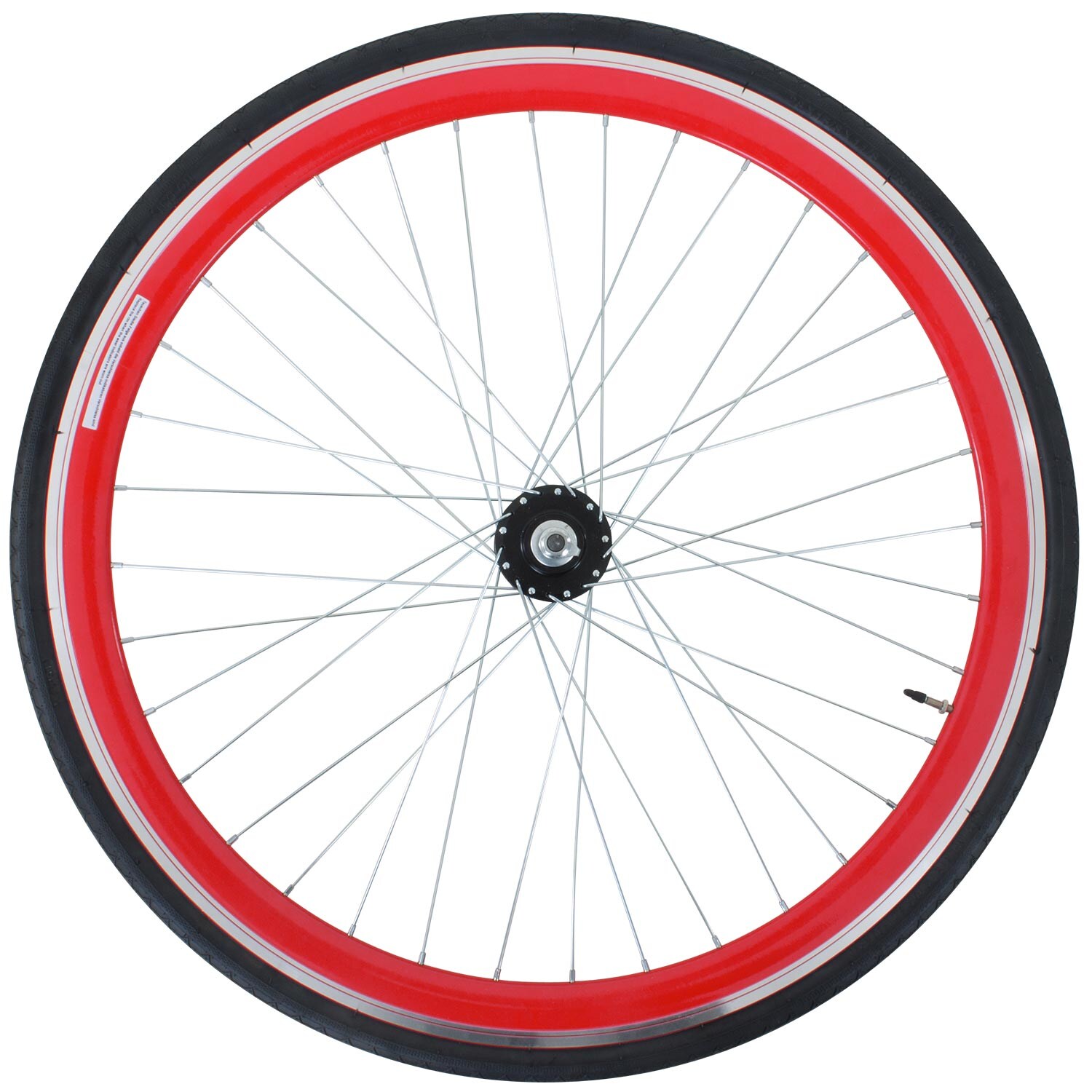Galano Blade 700c Hinterrad Fixie Komplettrad mit FlipFlop Nabe und Reifen Fixie rot | 04250845920247