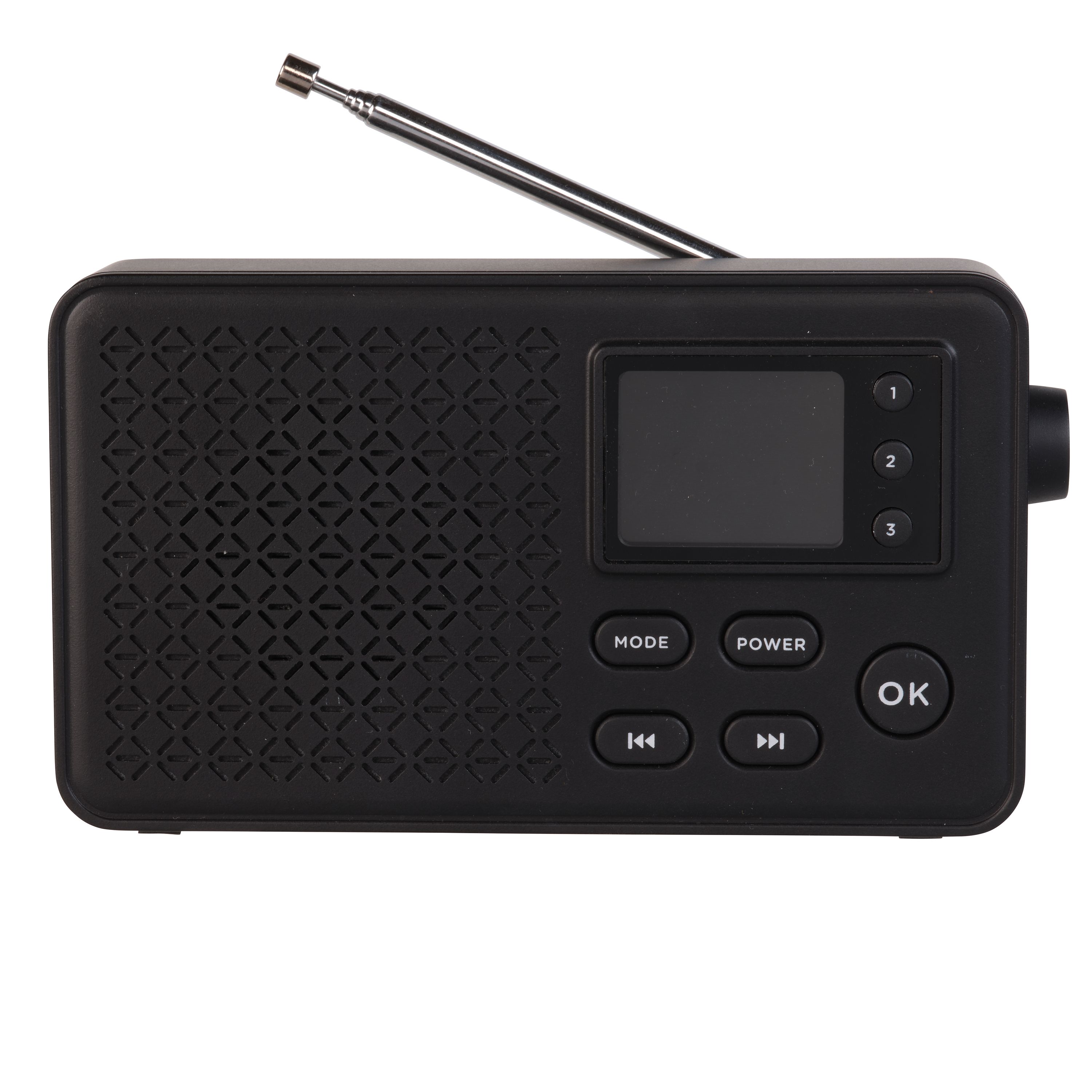 Denver DAB-57 DAB+/FM Radio &ndash;Bluetooth, Wecker, Akkubetrieb, schwarz - Bild 1