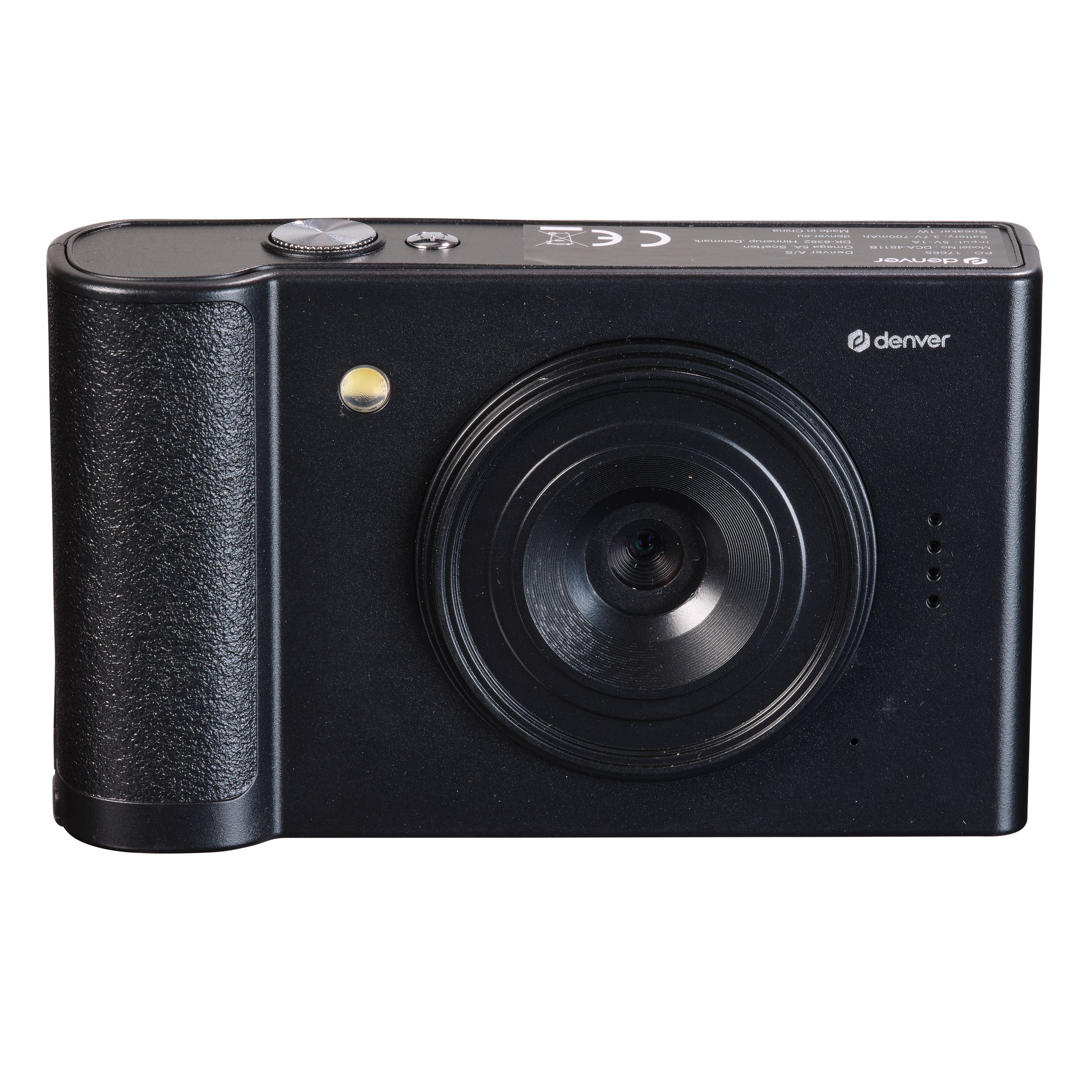 Denver DCA-4811 Digitalkamera &ndash;48 MP (interpoliert), 5MP CMOS, schwarz - Bild 1
