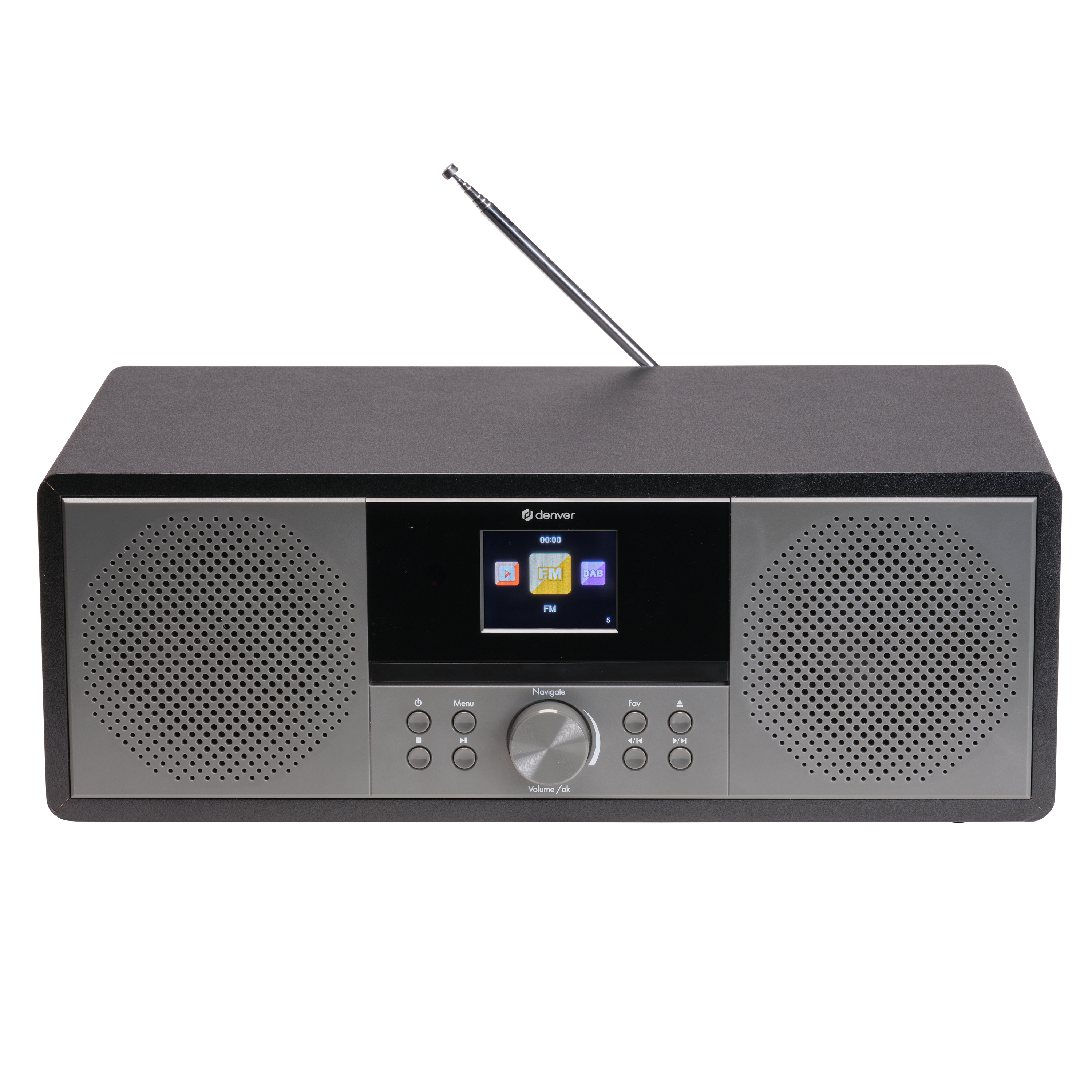 Denver MIR-270 DAB+, FM/Internetradio&ndash; CD-Player, Bluetooth, schwarz - Bild 1