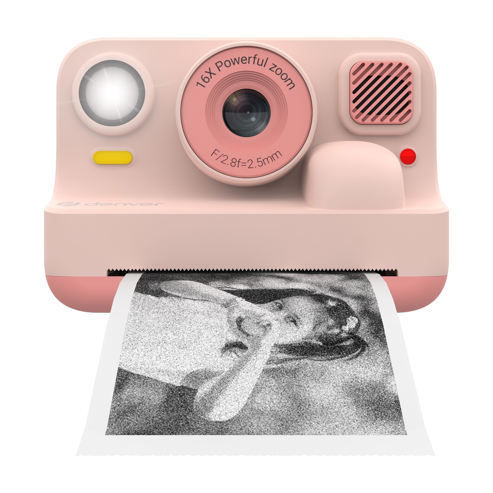 Denver KPC-1374 Sofortbildkamera Kinder–bis 48MP, Thermodruck, rosa
