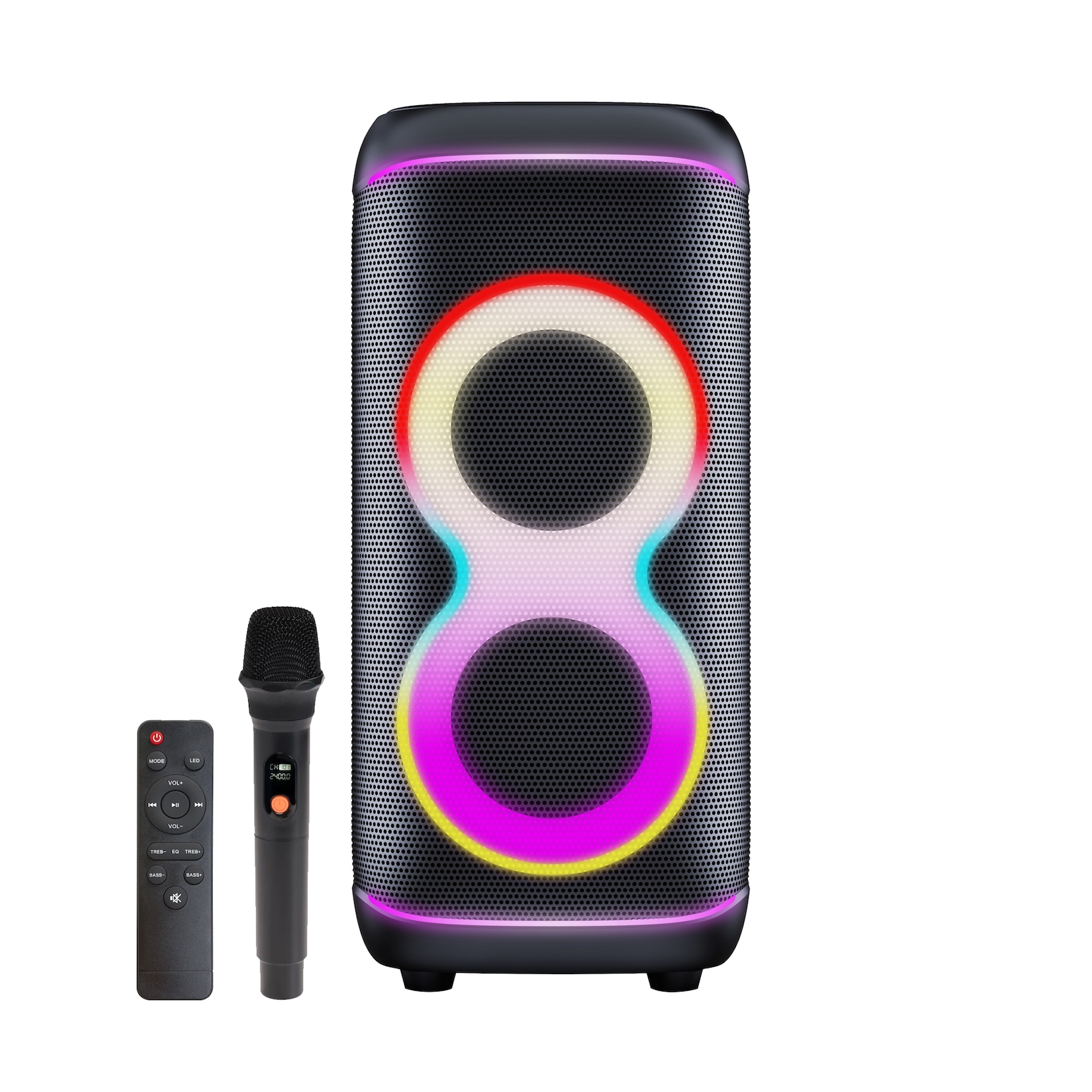 Denver BPS-370 Bluetooth Lautsprecherbox– 1.000W max., TWS, Mikrofon