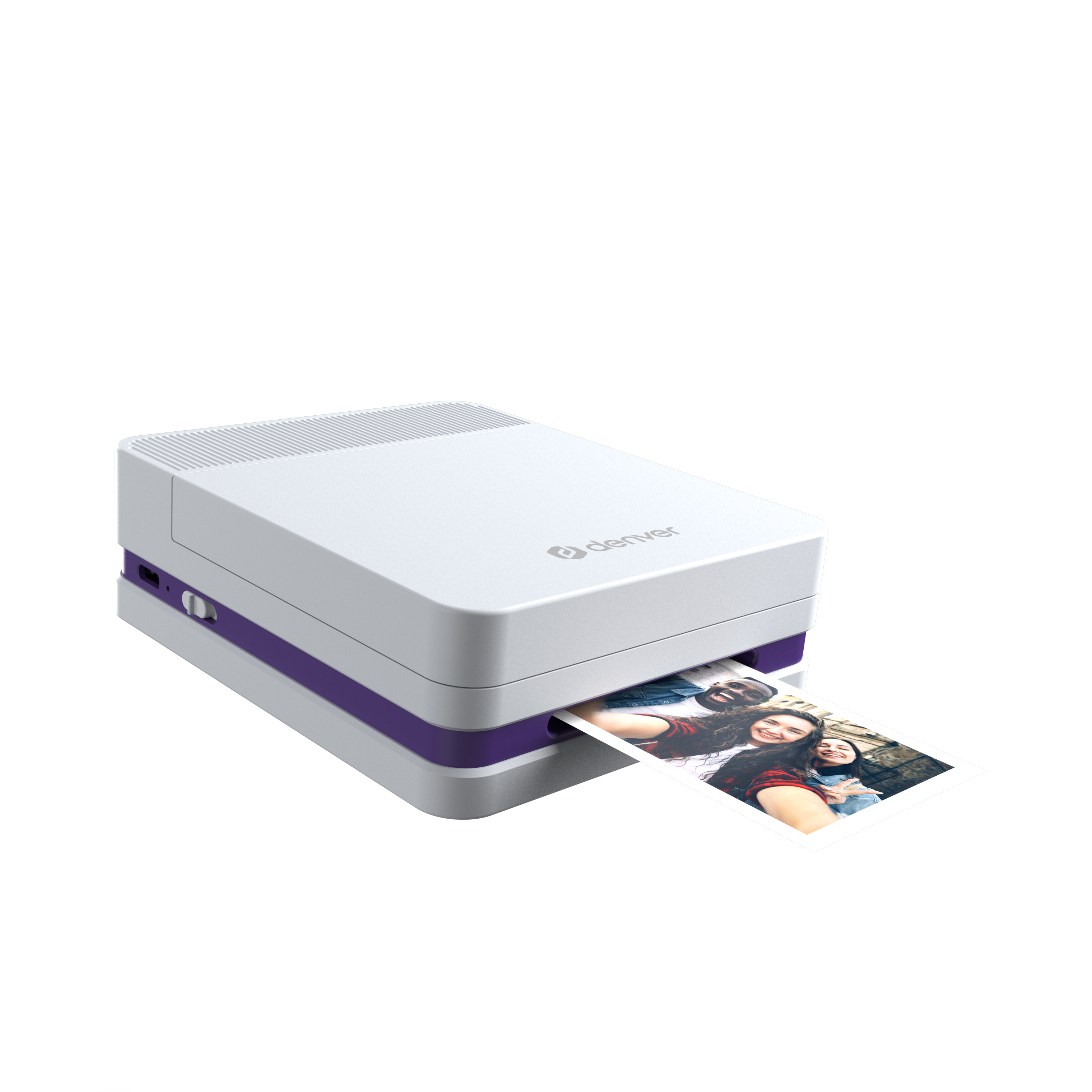 Denver MCP-6010 mobiler Bluetooth Drucker mit Druckzubeh&ouml;r, Farbdruck - Bild 1