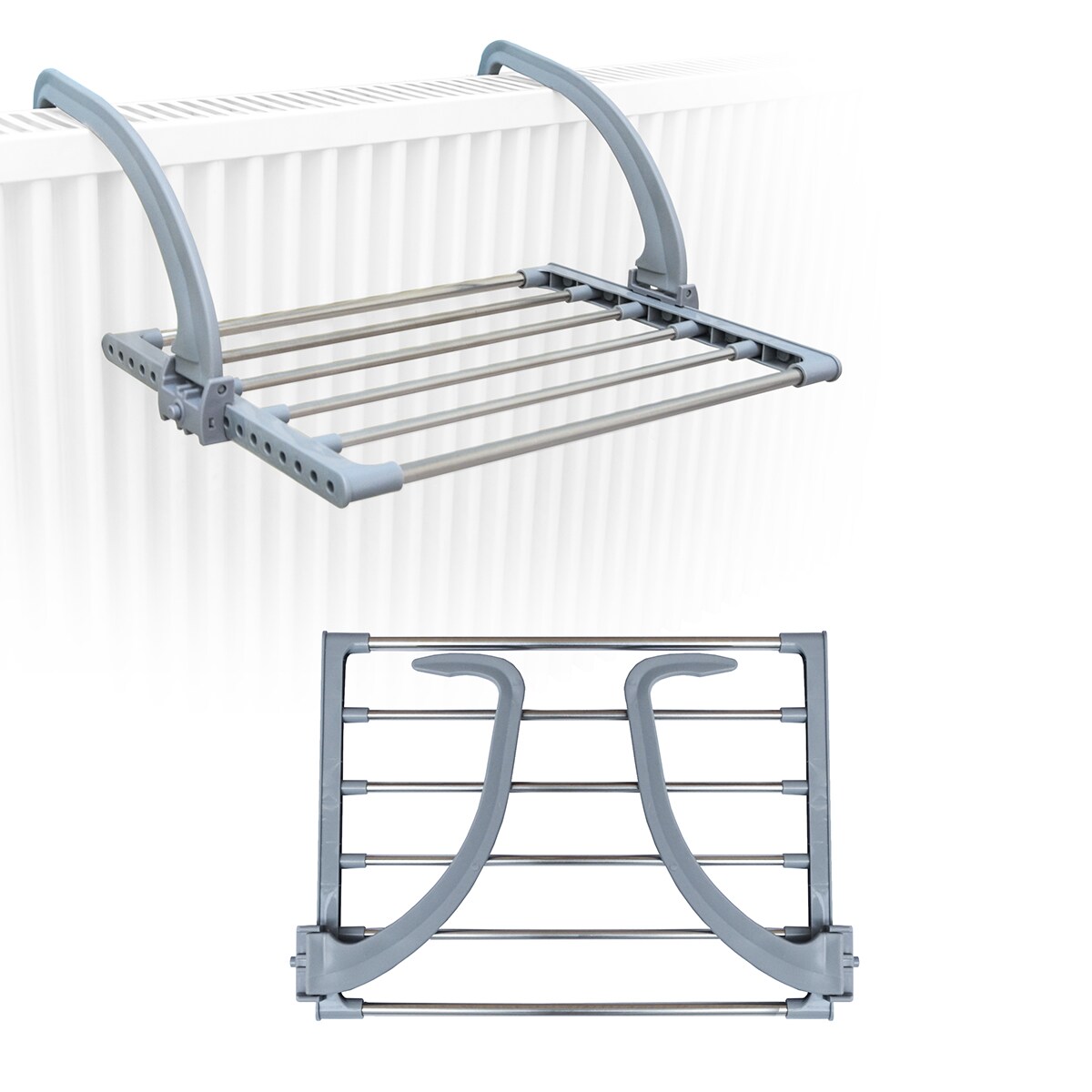 Heizk&ouml;rper W&auml;schetrockner 32x47x21 cm Edelstahl - Bild 1