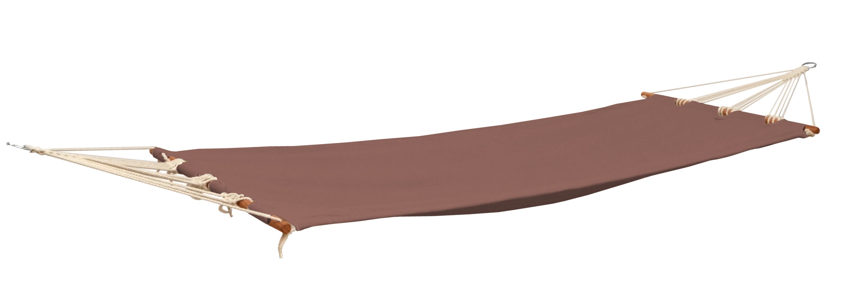 Bis 100kg: Outdoor Stabh&auml;ngematte 1 Person - 190x80cm H&auml;ngematte Garten & Balkon - Bild 1