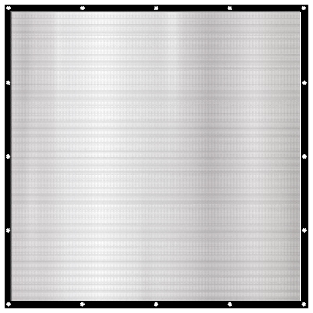 99% Schattennetz 2x2m Alu Sonnensegel Sonnenschutz Netz Hitzeschutz Camping - Bild 1