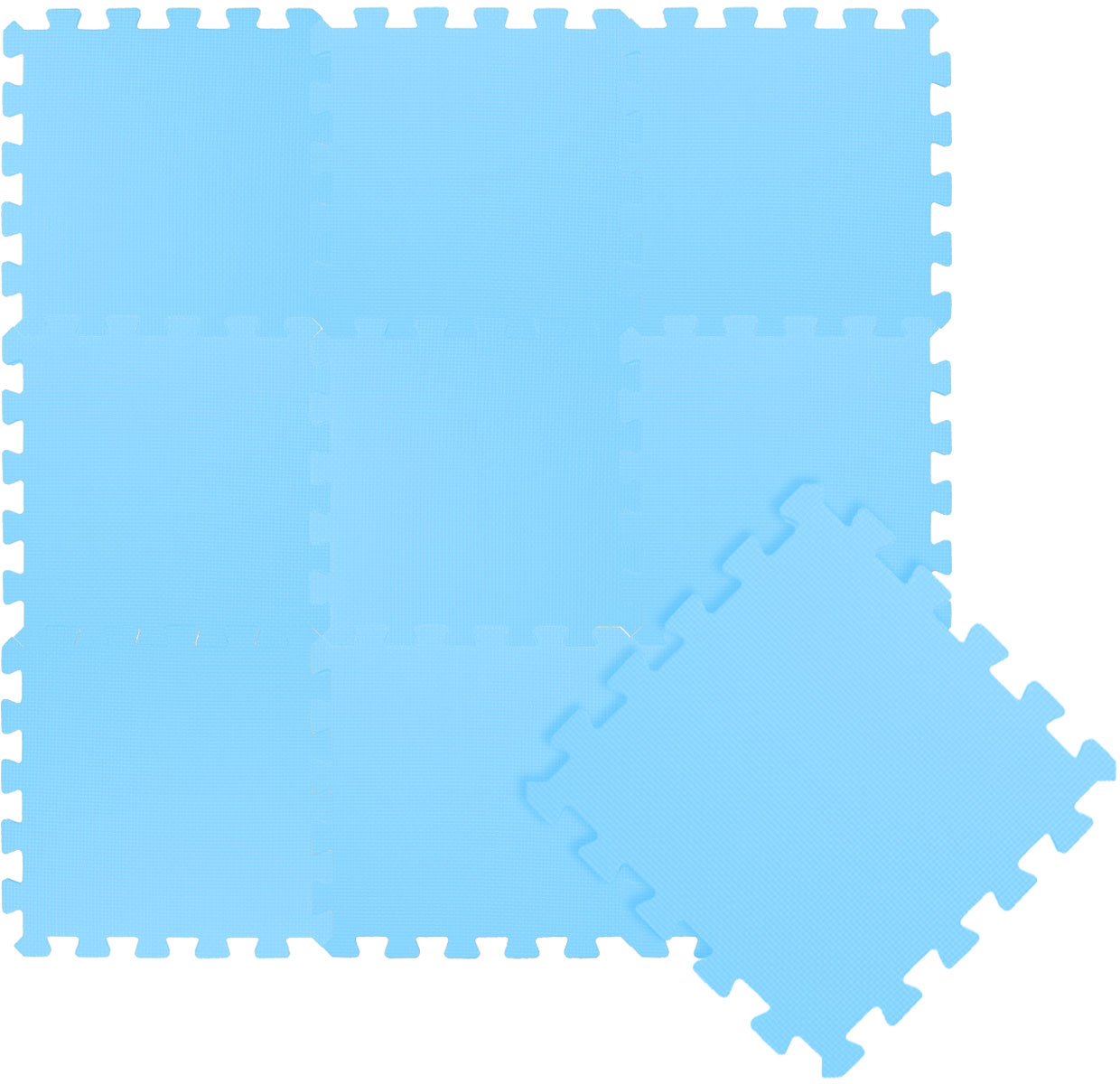 9 Teile Baby Kinder Puzzlematte ab Null - 30x30 Puzzle Spielmatte Krabbelmatte - Bild 1