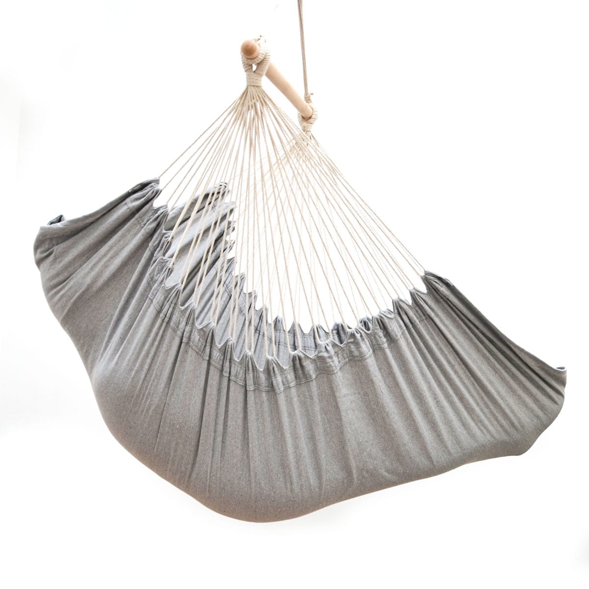 XXL Liege H&auml;ngesessel mit Seitenfach und Kissen 220x120cm Outdoor H&auml;ngematte - Bild 1