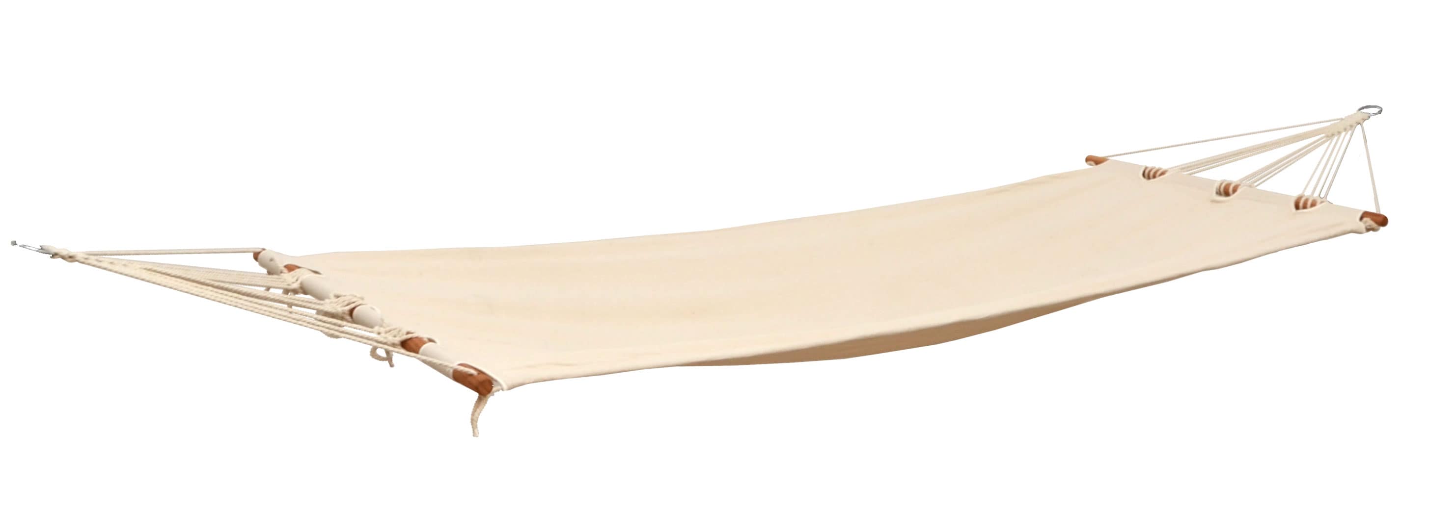 Bis 100kg: Outdoor Stabh&auml;ngematte 1 Person - 190x80cm H&auml;ngematte Garten & Balkon - Bild 1