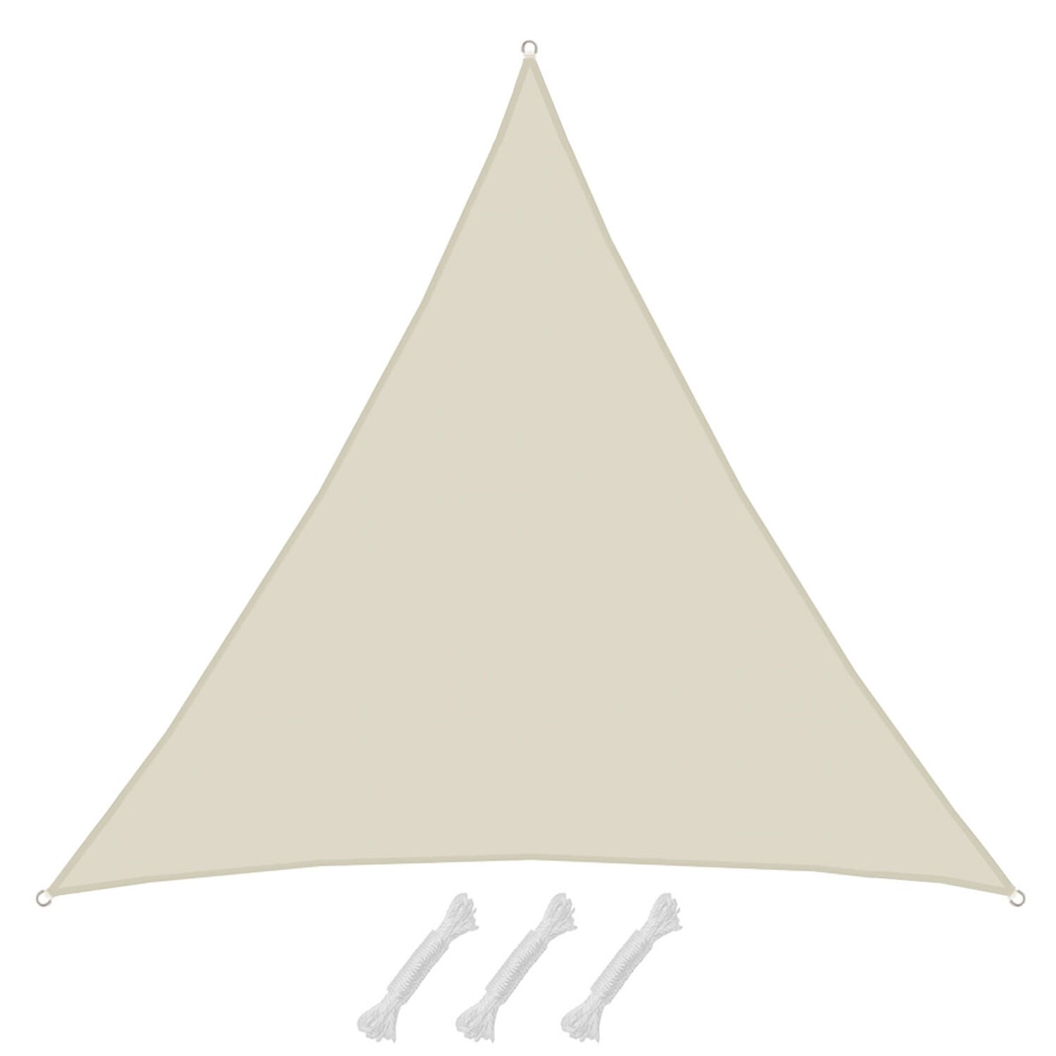 6x6x6 Sonnensegel Dreieckig Wasserdicht - Sonnensegel Dreieck Terrasse Garten - Bild 1