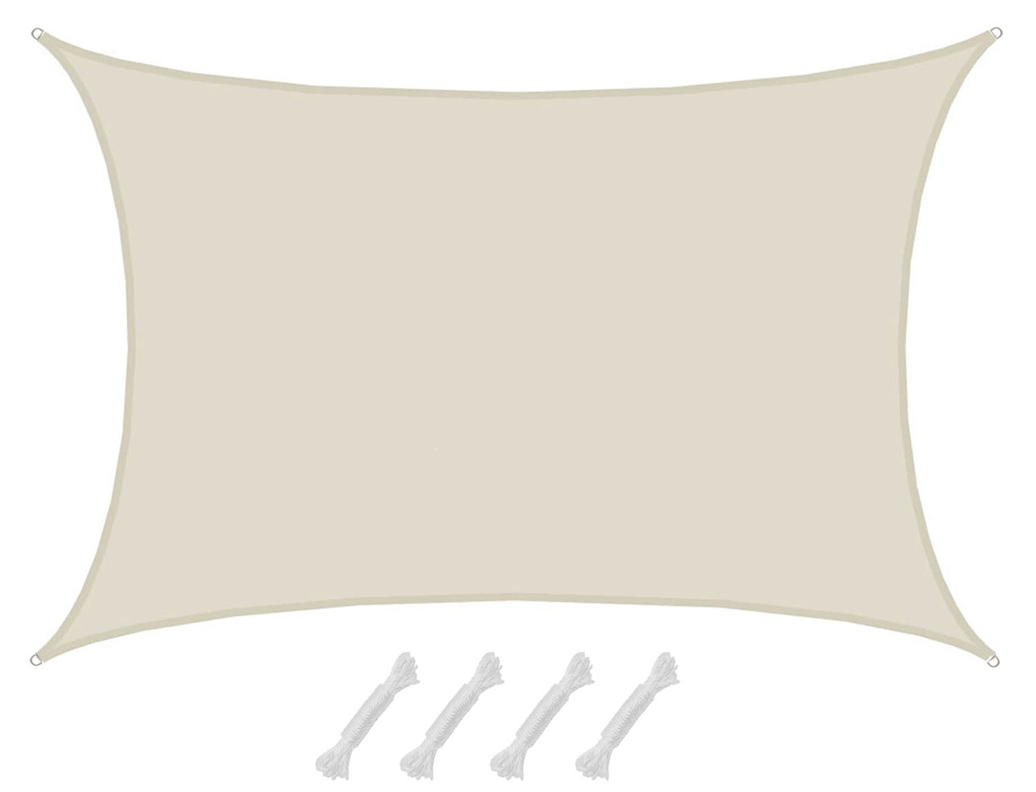 UV Sonnensegel Wasserdicht 7x5 - Rechteckig - Sonnenschutz Segel Garten Terrasse - Bild 1