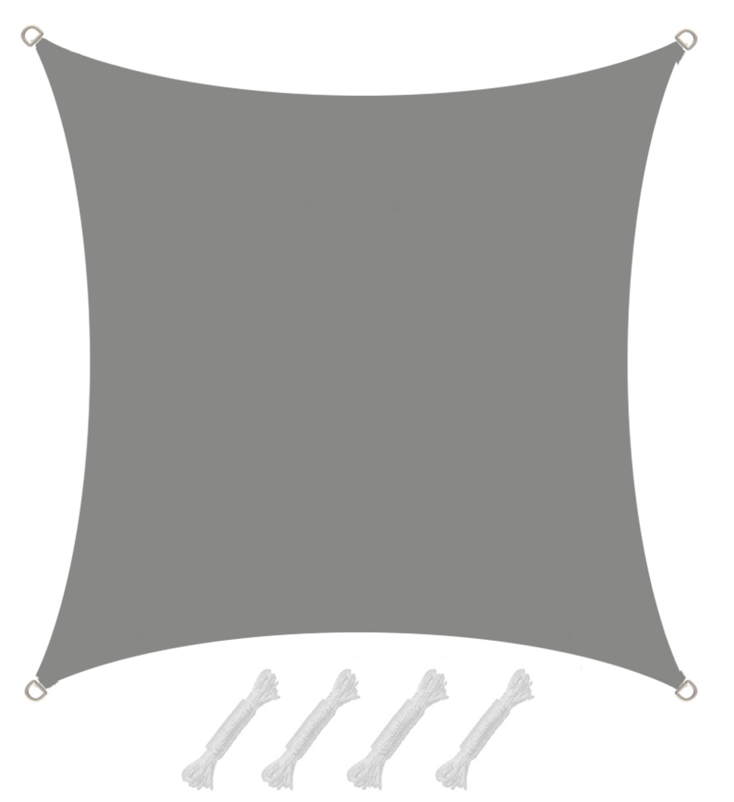 UV Sonnensegel Wasserdicht 3x3 - Viereckig - Sonnenschutz Segel Garten Terrasse - Bild 1