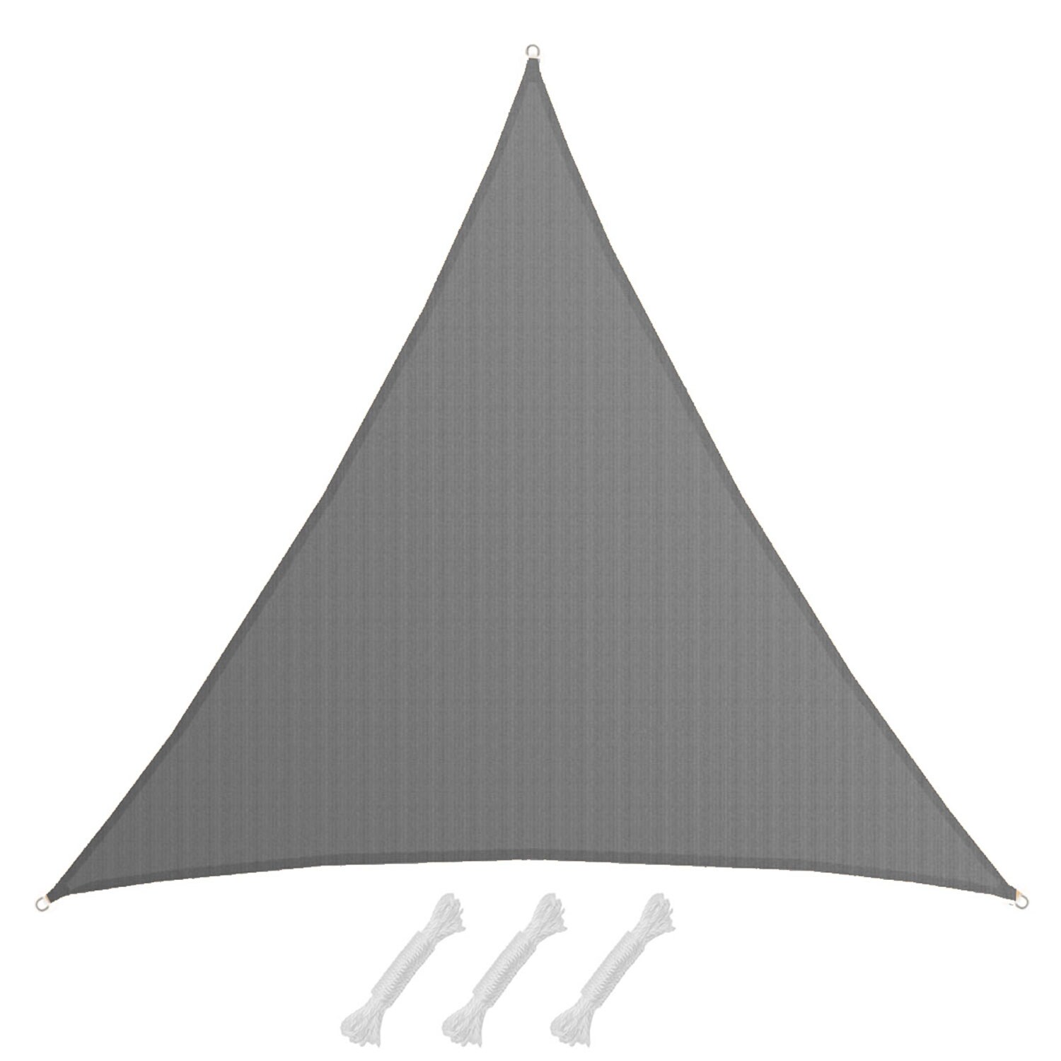 UV Sonnensegel Wasserdurchlässig 8x8x8 Dreieckig – Sonnenschutz Garten Terrasse | 04057216048384