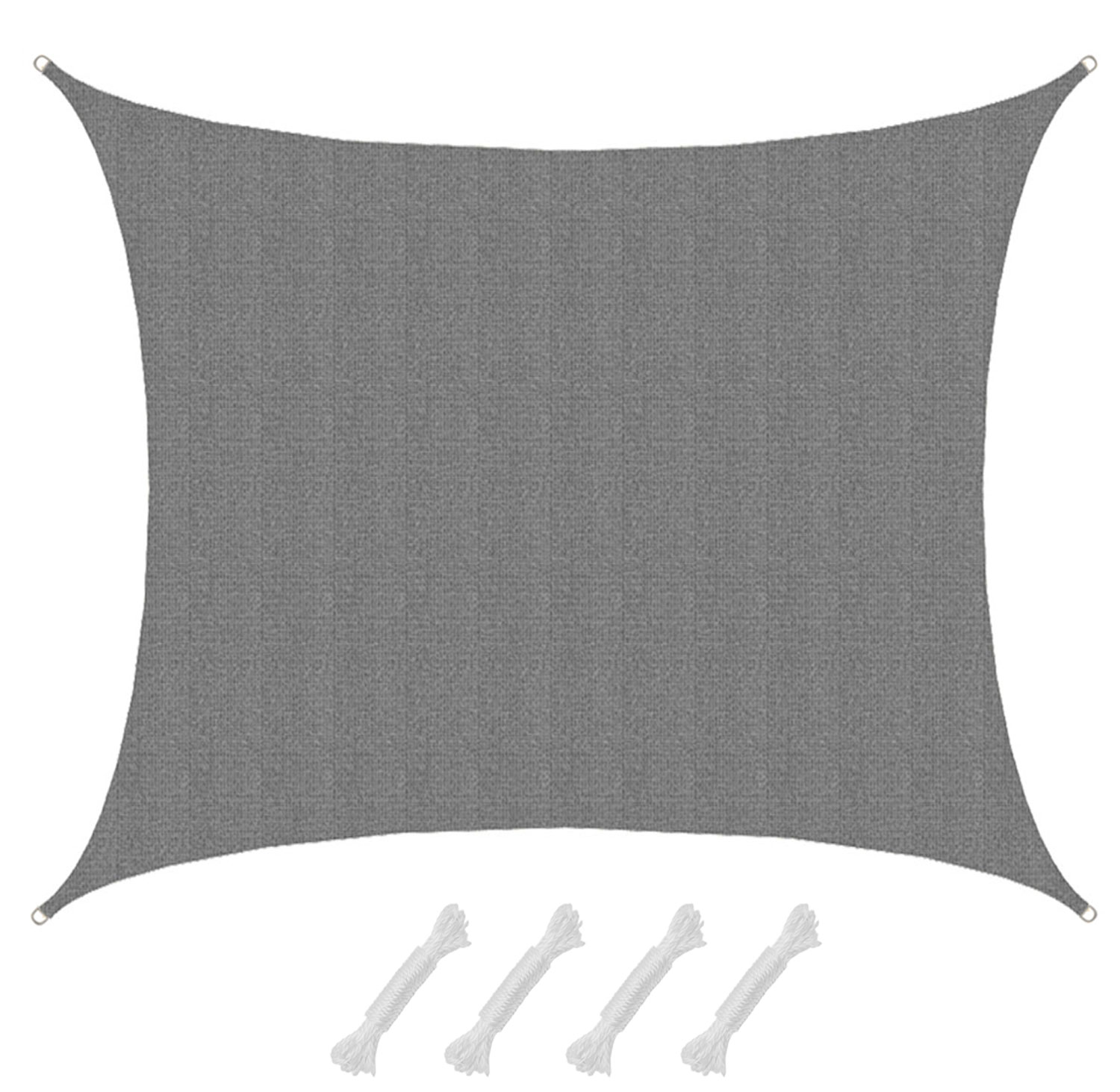 UV Sonnensegel Wasserdurchl&auml;ssig 6x5 - Rechteckig - Sonnenschutz Garten Terrasse - Bild 1