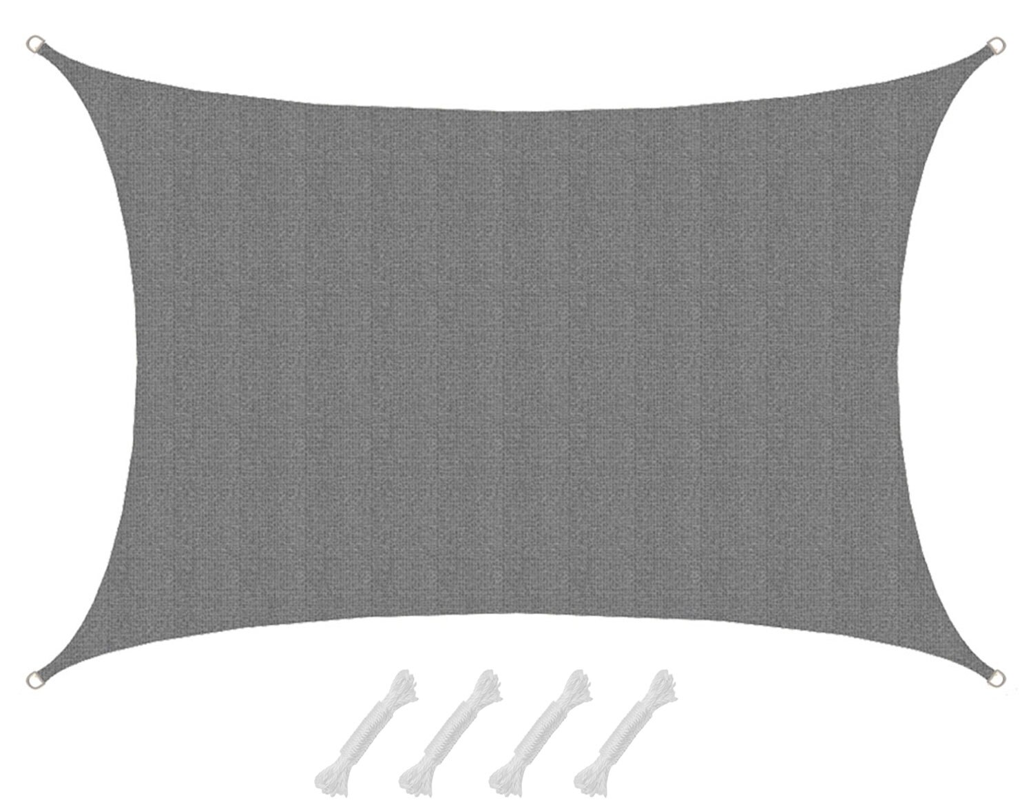 UV Sonnensegel Wasserdurchlässig 5×3 – Rechteckig – Sonnenschutz Garten Terrasse | 04057216048315