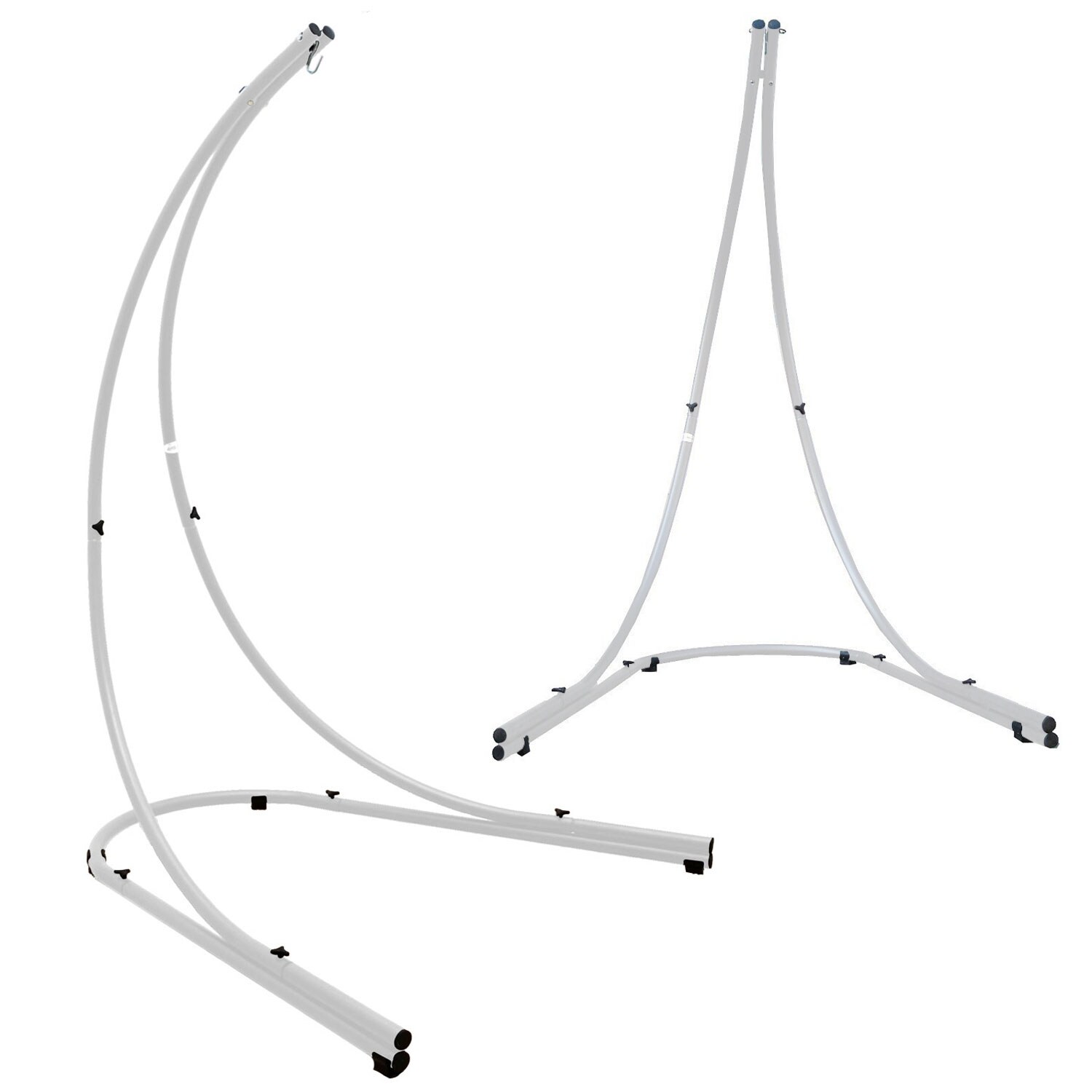 Bis 150kg: XL Hängesessel Gestell Outdoor – 210cm Ständer für Hängestuhl Garten | 04057216048872