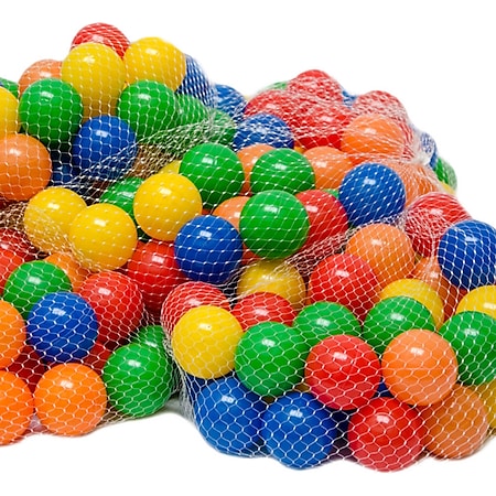 5,5cmØ Bälle für Bällebad Bunte Farben Spielbälle Plastikbälle Ball Kinderbälle 