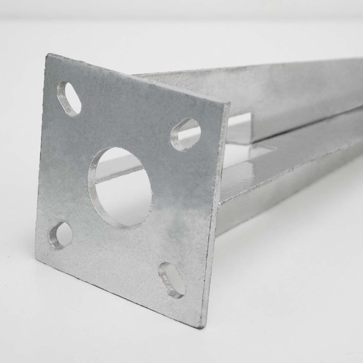 Einschlagbodenh&uuml;lse 50cm Bodenh&uuml;lse &Oslash;36 mm Metall H&uuml;lse Pfostentr&auml;ger | feuerverzinkt - Bild 1