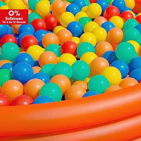 1000 Bälle Bällebad Kinderzelt Farbmix Bunte Farben Spielplatz Ball Spielbälle 