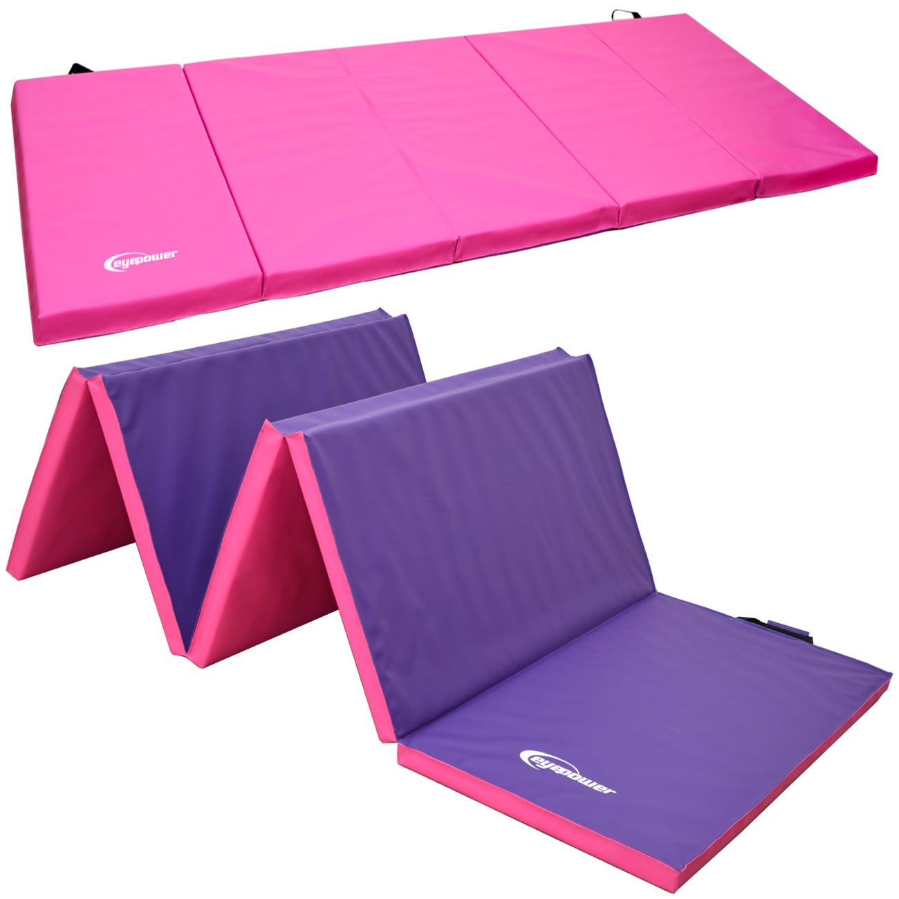 300x100 Klappbare Gymnastikmatte - 5cm dicke Turnmatte Kinder - Weichbodenmatte - Bild 1