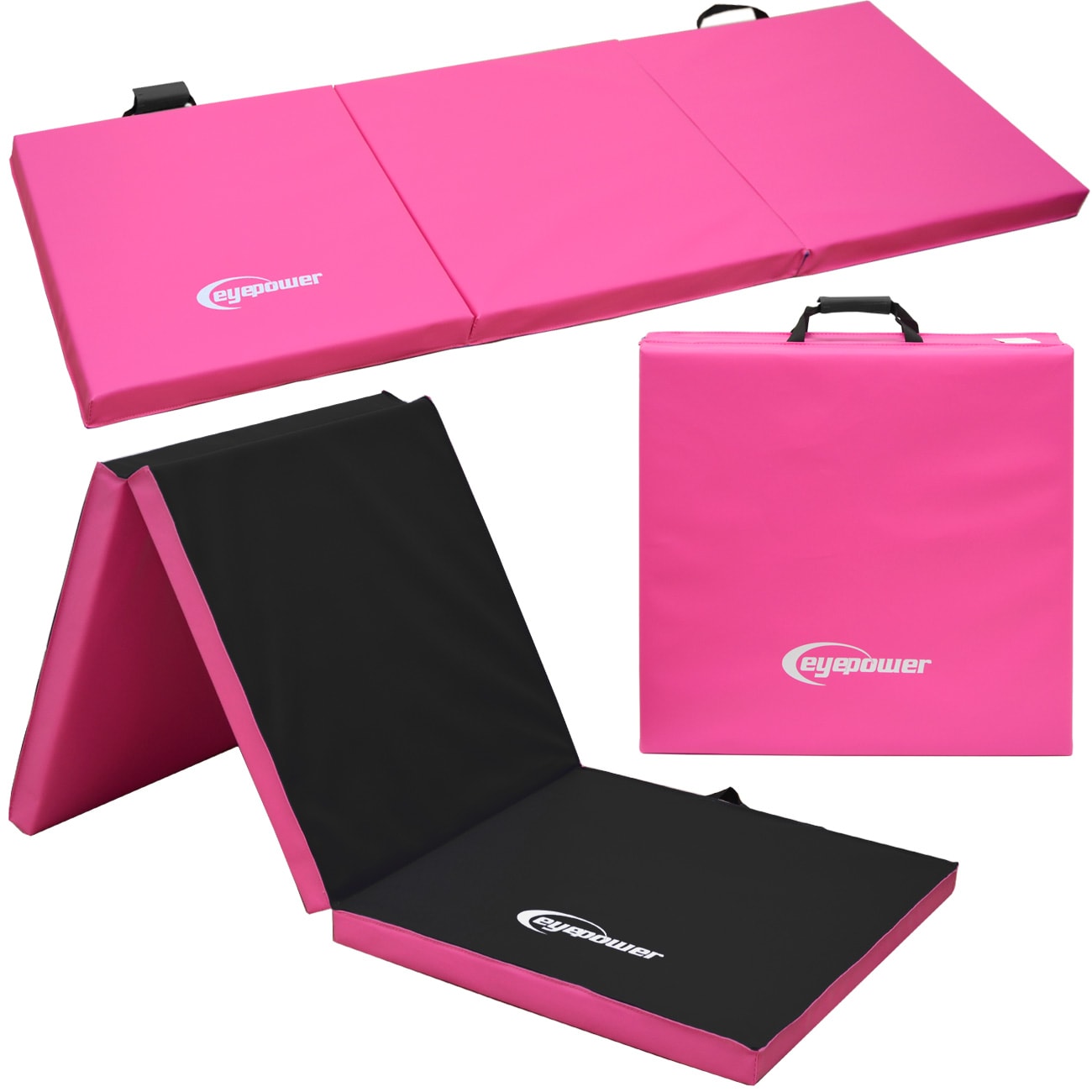 180x60 Klappbare Gymnastikmatte - 5cm dicke Turnmatte Kinder - Weichbodenmatte - Bild 1