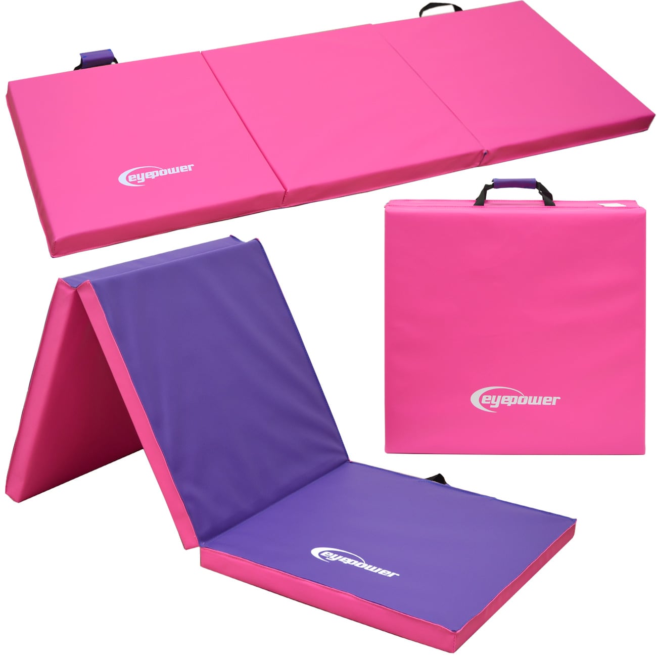 180x60 Klappbare Gymnastikmatte - 5cm dicke Turnmatte Kinder - Weichbodenmatte - Bild 1