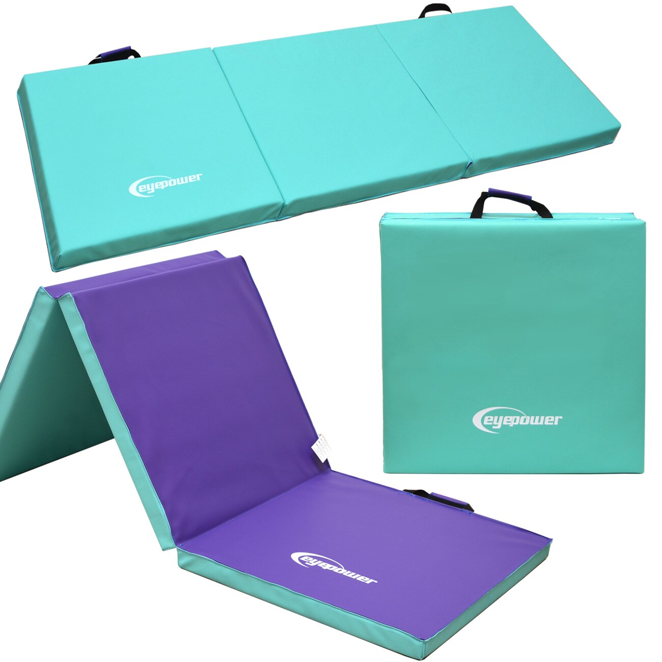 180x60 Klappbare Gymnastikmatte - 5cm dicke Turnmatte Kinder - Weichbodenmatte - Bild 1