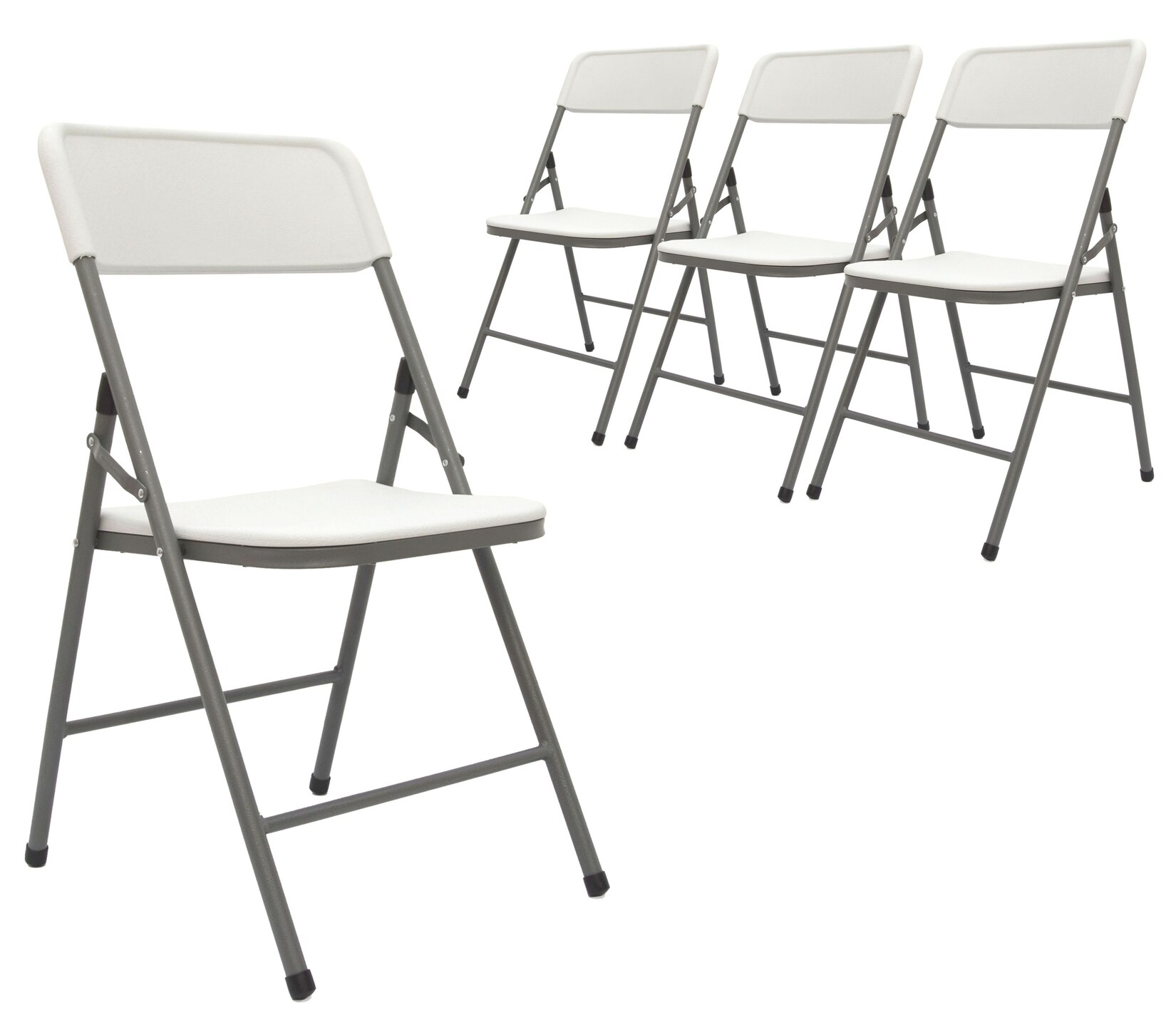 4 Klappstühle bis 150kg – 50x46x83,5 Balkonstuhl Klappbar Gartenstuhl Kunststoff | 04057216042603