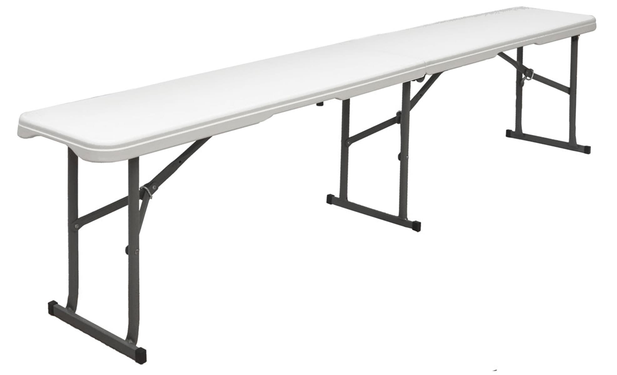 Kunststoff Bierbank - Klappbar 182x27x43 - Sitzbank - Gartenbank Camping Bank - Bild 1