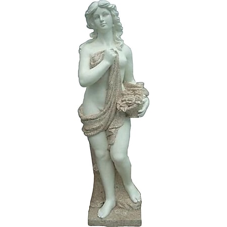 Gartenfigur Frau 110cm Garten Figur Deko Teichfigur Statue Skulptur Dekoration - Bild 1
