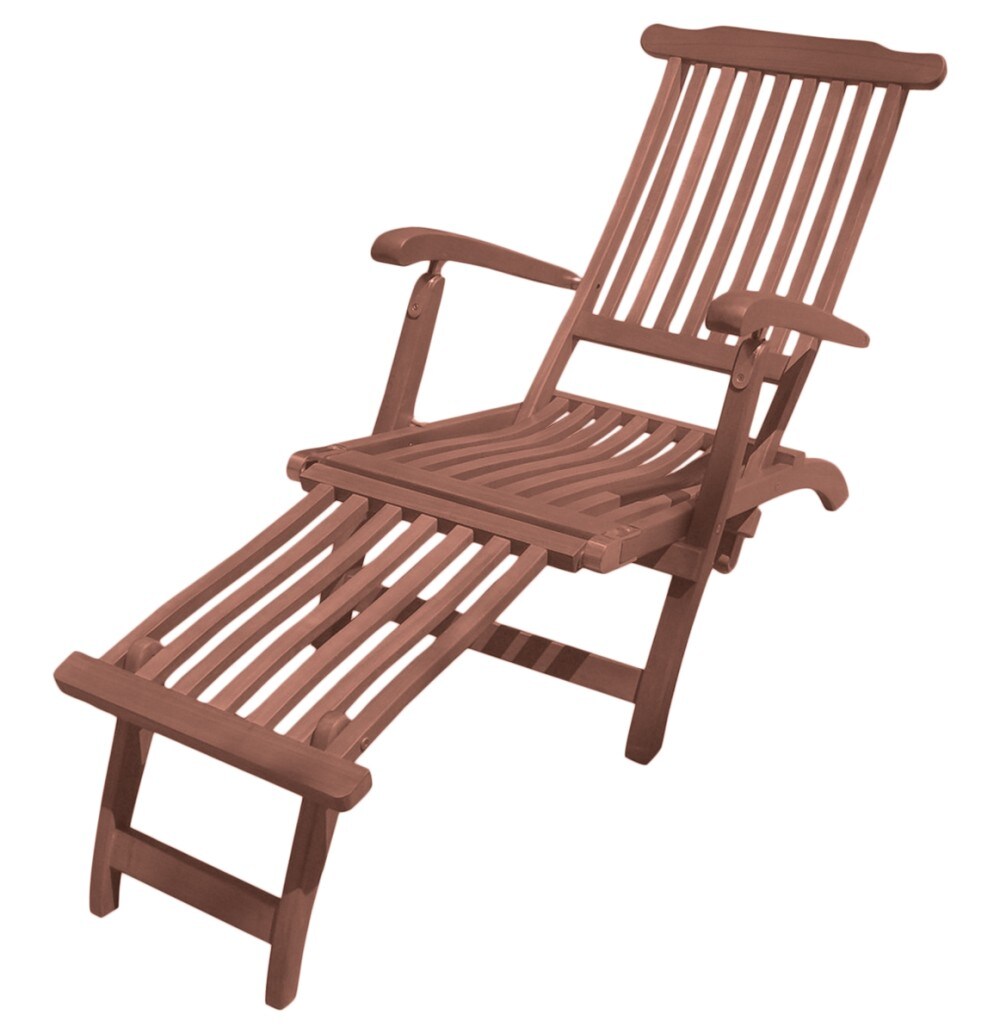 Garden Pleasure Deckchair Eukalyptus Holz Sonnenliege Garten Relax Liege Möbel | 04041908037510