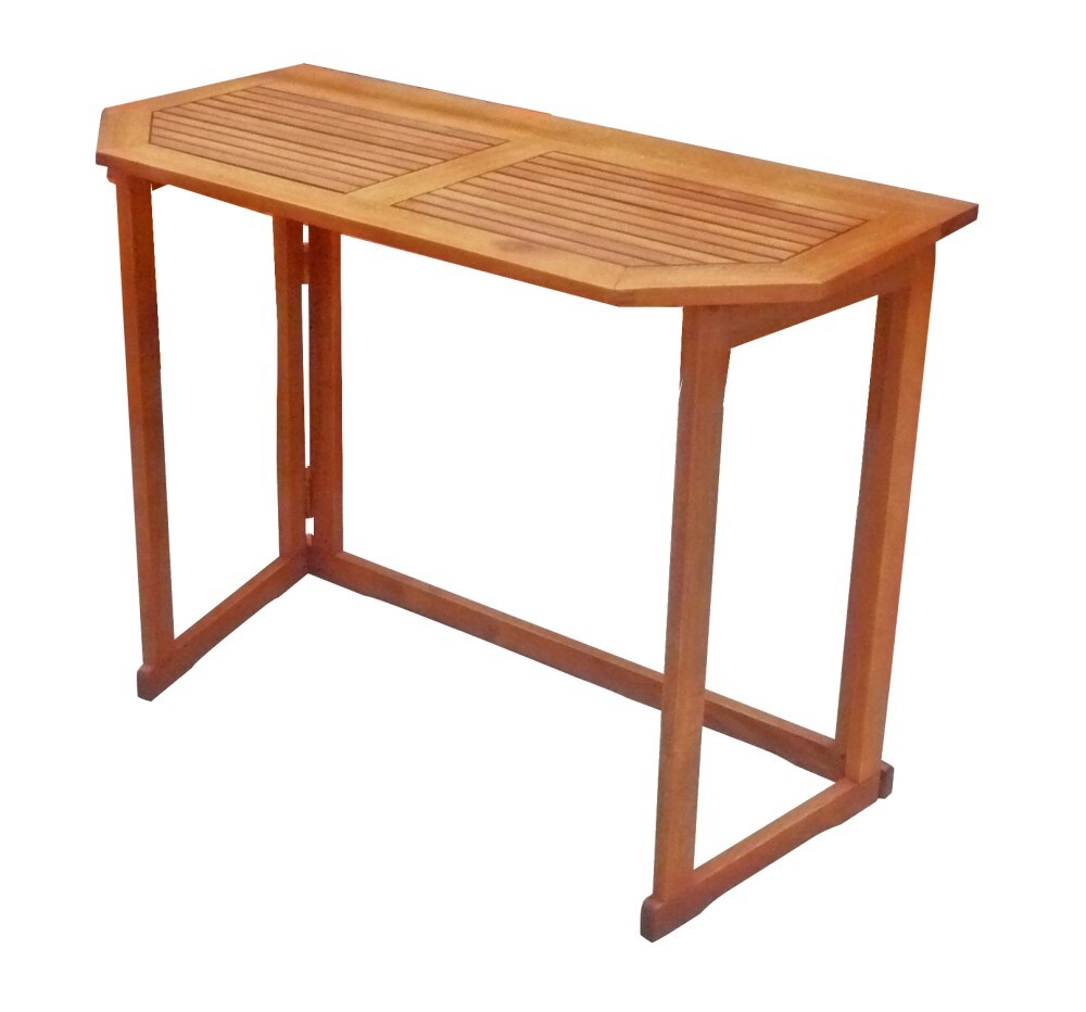 Garden Pleasure Balkontisch Santa Fe Eukalyptus Holz Balkon Garten Tisch Möbel | 04041908097569