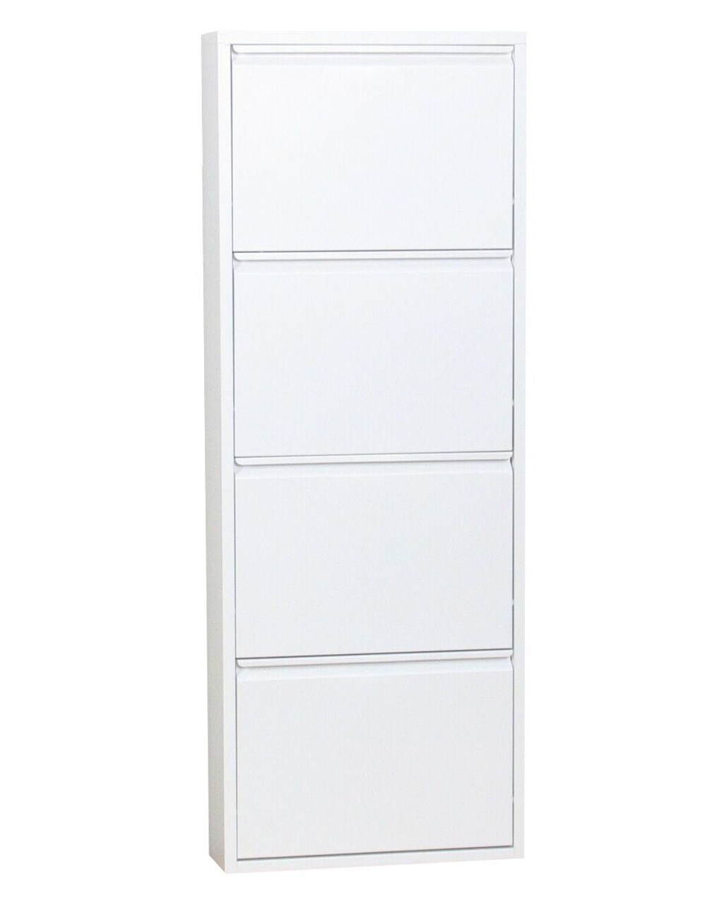 Schuhschrank Pisa 4 Klappen (B)50 x (H)139,5 x (T)16cm