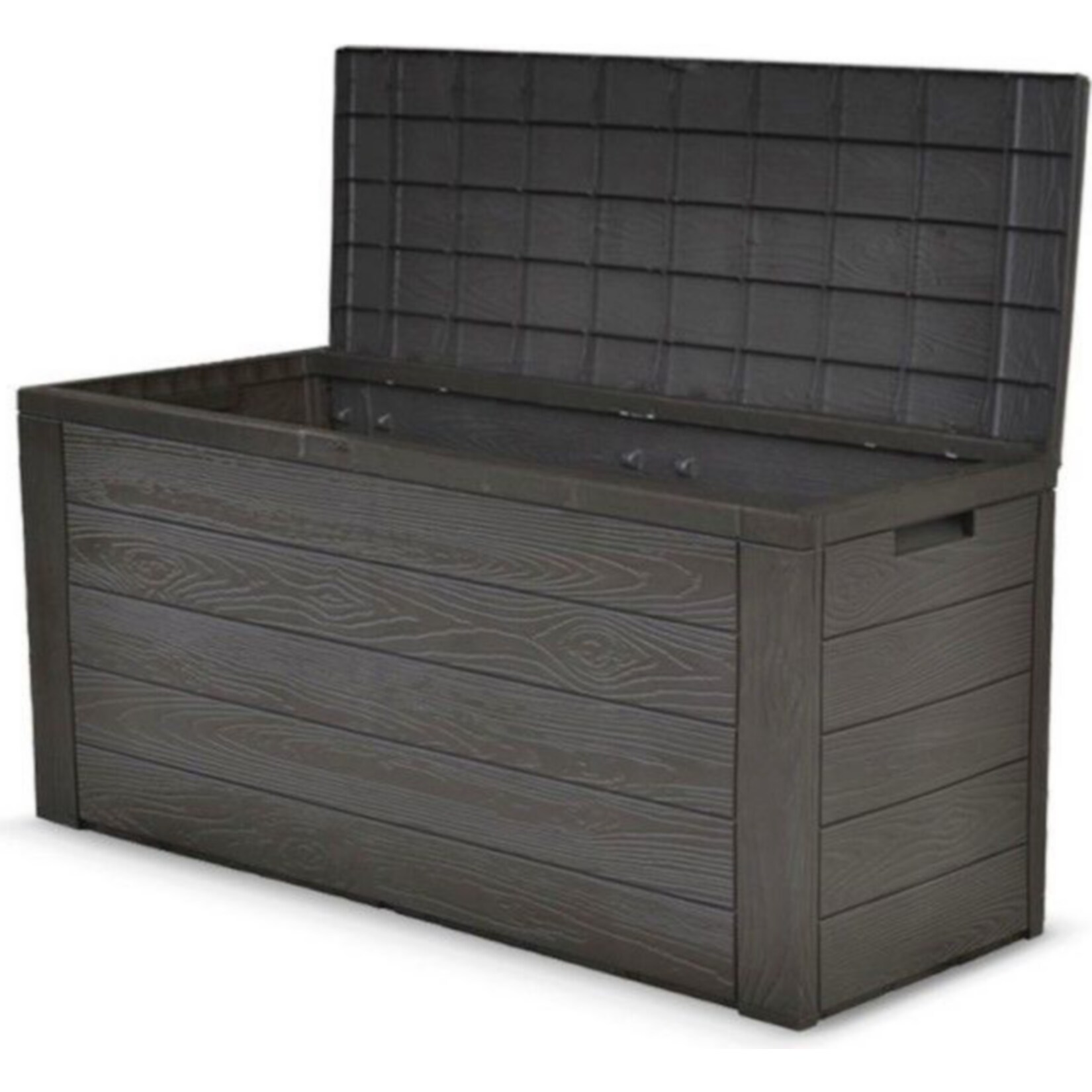 Auflagenbox Holz Optik Gartenbox Gartentruhe Auflagen Kissenbox Gartentruhe | 04059865027208