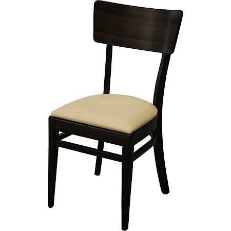 8x KONWAY Indoor Holz Stuhl Set BEAT Objektstuhl Gastronomie Esszimmer Stühle - Bild 1
