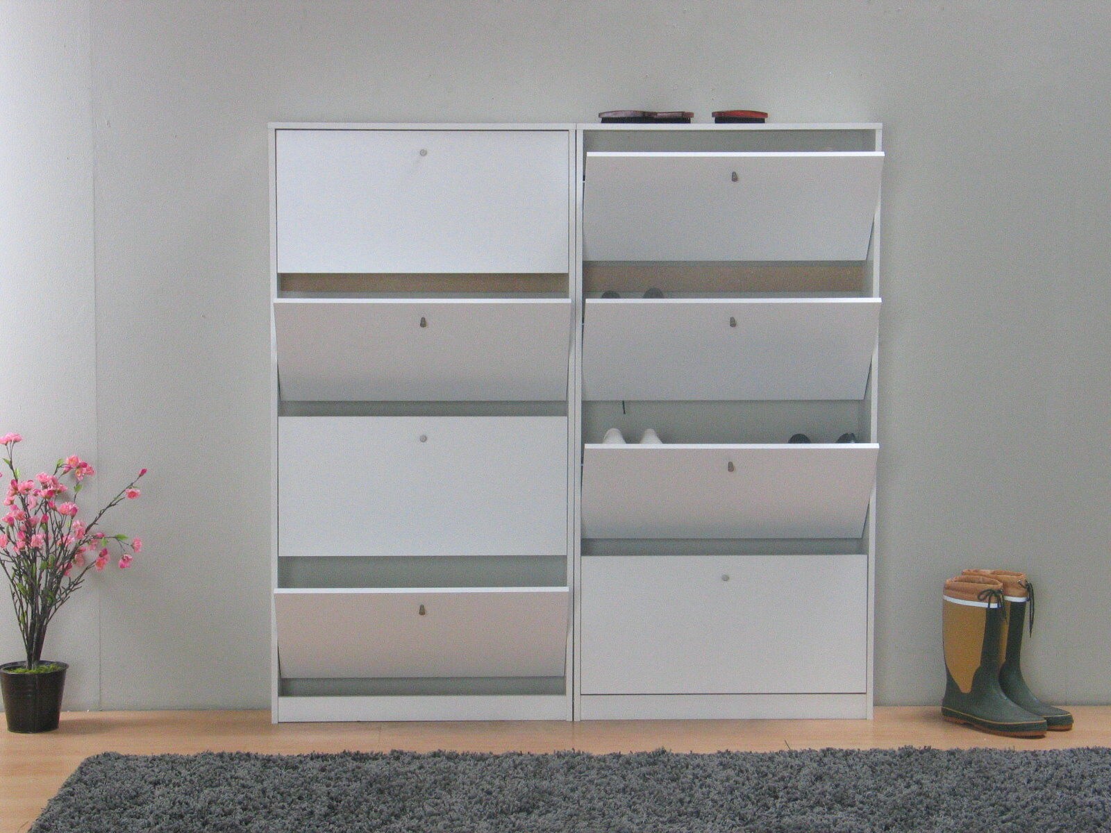 XL Schuhschrank Escape Schuhkipper Dielen Flur Schrank Schuhkipper Regal | 04250781476235