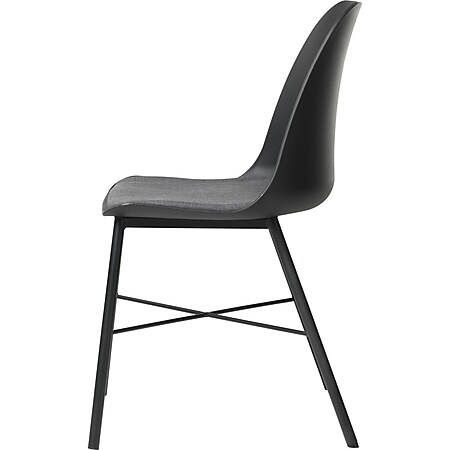 Stuhl Esszimmerstuhl Stühle Küchenstuhl 2 Set schwarz Hochlehner Lehnstuhl 