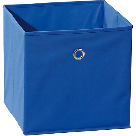 Aufbewahrungsbox Wase blau Faltbox Faltkiste Box Kiste Staubox Regal Kiste Korb - Bild 1
