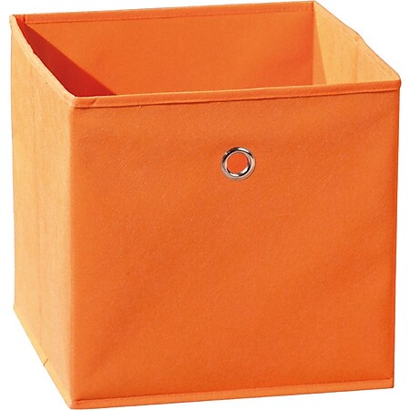 Aufbewahrungsbox Wase orange Faltbox Faltkiste Box Kiste Staubox Regal Kiste - Bild 1