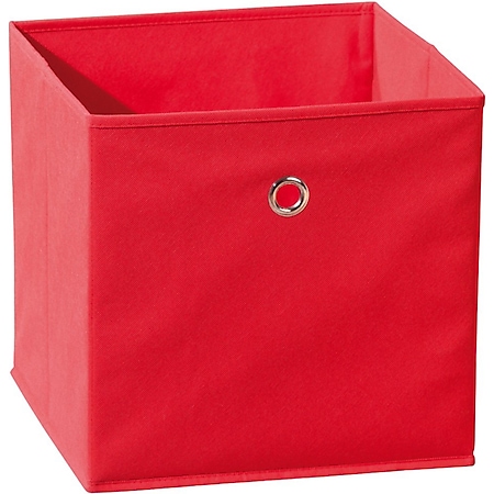 Aufbewahrungsbox Wase rot Faltbox Faltkiste Box Kiste Staubox Regal Kiste Korb - Bild 1
