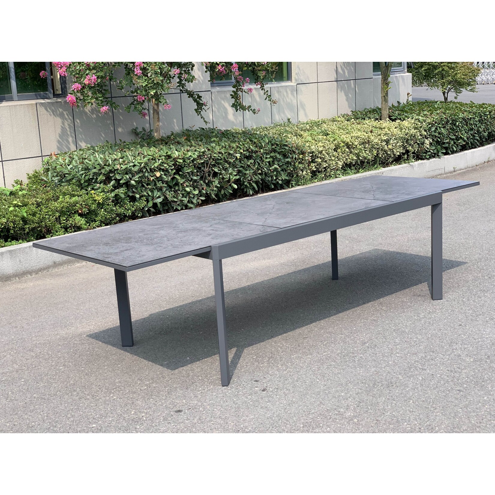 Alu Gartentisch 300x100cm Terrassentisch Balkontisch Esstisch Gartenmöbel Tisch | 04041908118486