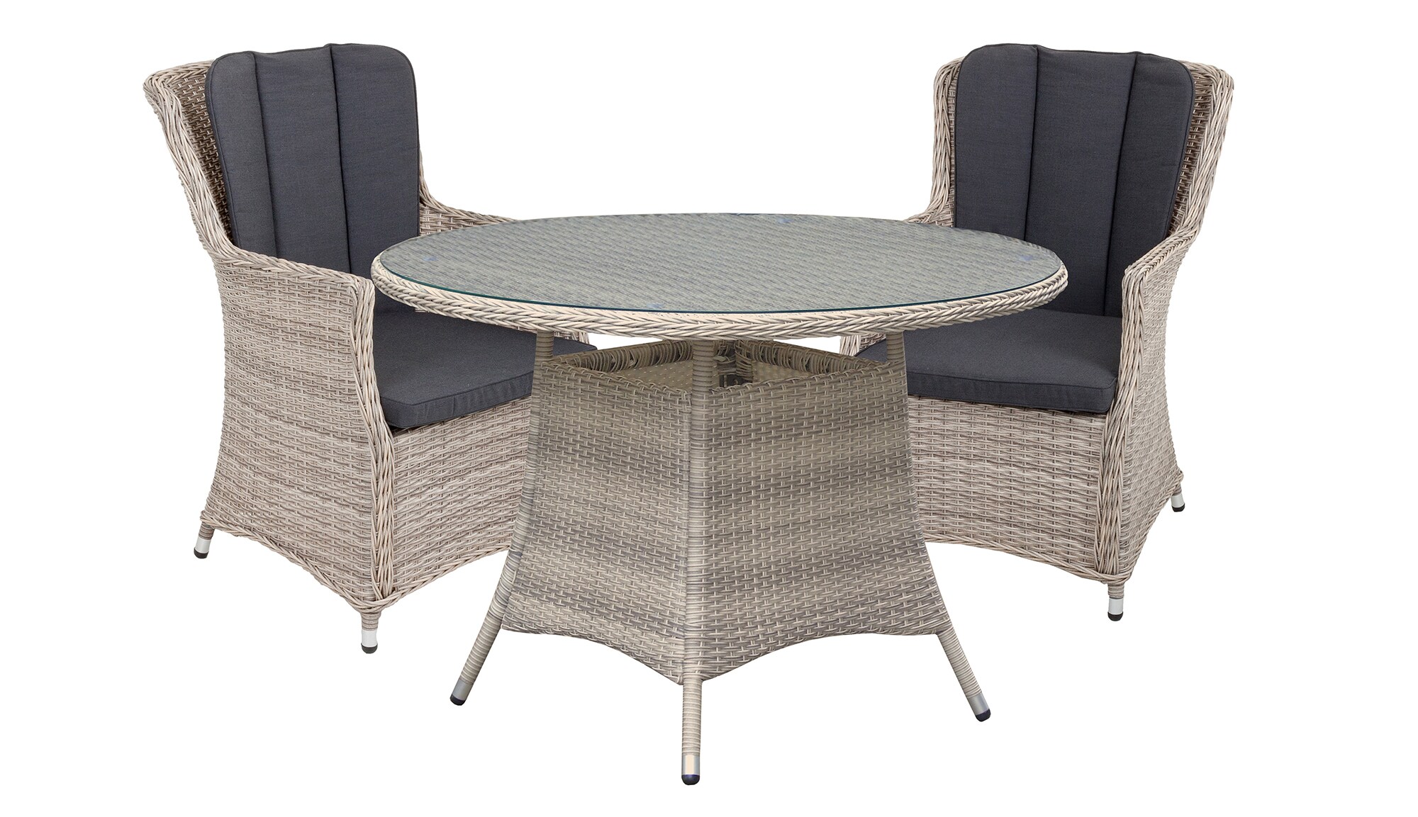 5tlg. Alu Tischgruppe Garten Sitzgruppe Lounge Set Gartenmöbel