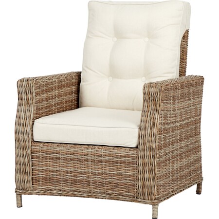 2x gram gartenstuhl kissen natur offwhite polyrattan garten mobel stuhl sessel online kaufen bei netto