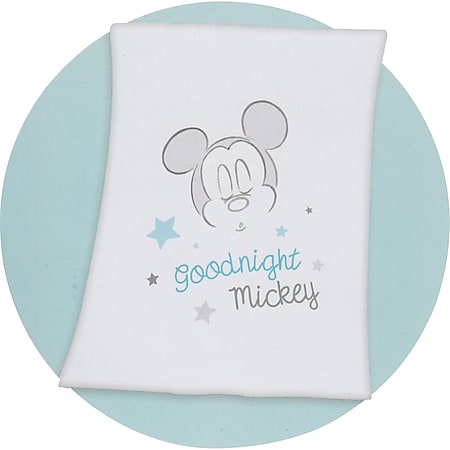 Disney Babydecke Mickey Mouse Flauschdecke Kuscheldecke Krabbel Decke Tagesdecke - Bild 1