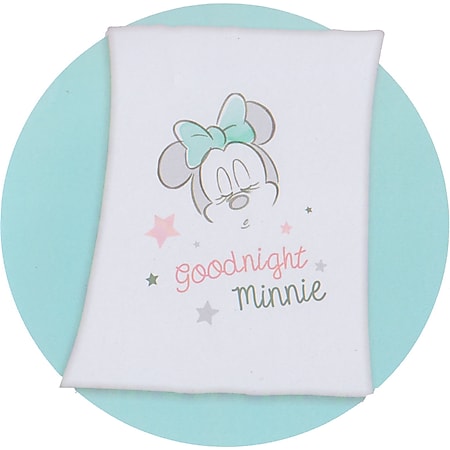 Disney Babydecke Minnie Mouse Flauschdecke Kuscheldecke Krabbel Decke Tagesdecke - Bild 1