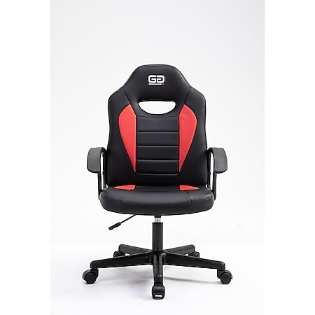 Good Game Gaming Computerstuhl schwarz rot Bürostuhl Drehstuhl Gamer Sessel - Bild 1