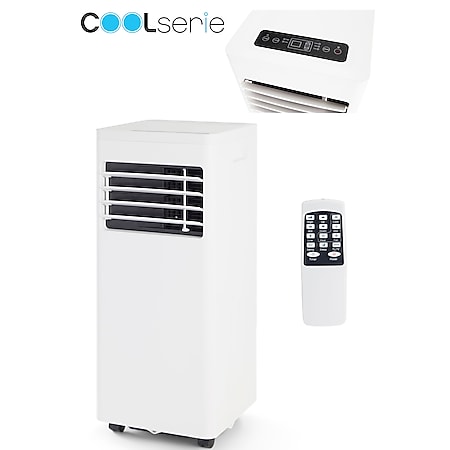 Coolserie Mobile Klimaanlage Klimagerät Luftentfeuchter Timer Klima 2,6kW Rollen - Bild 1