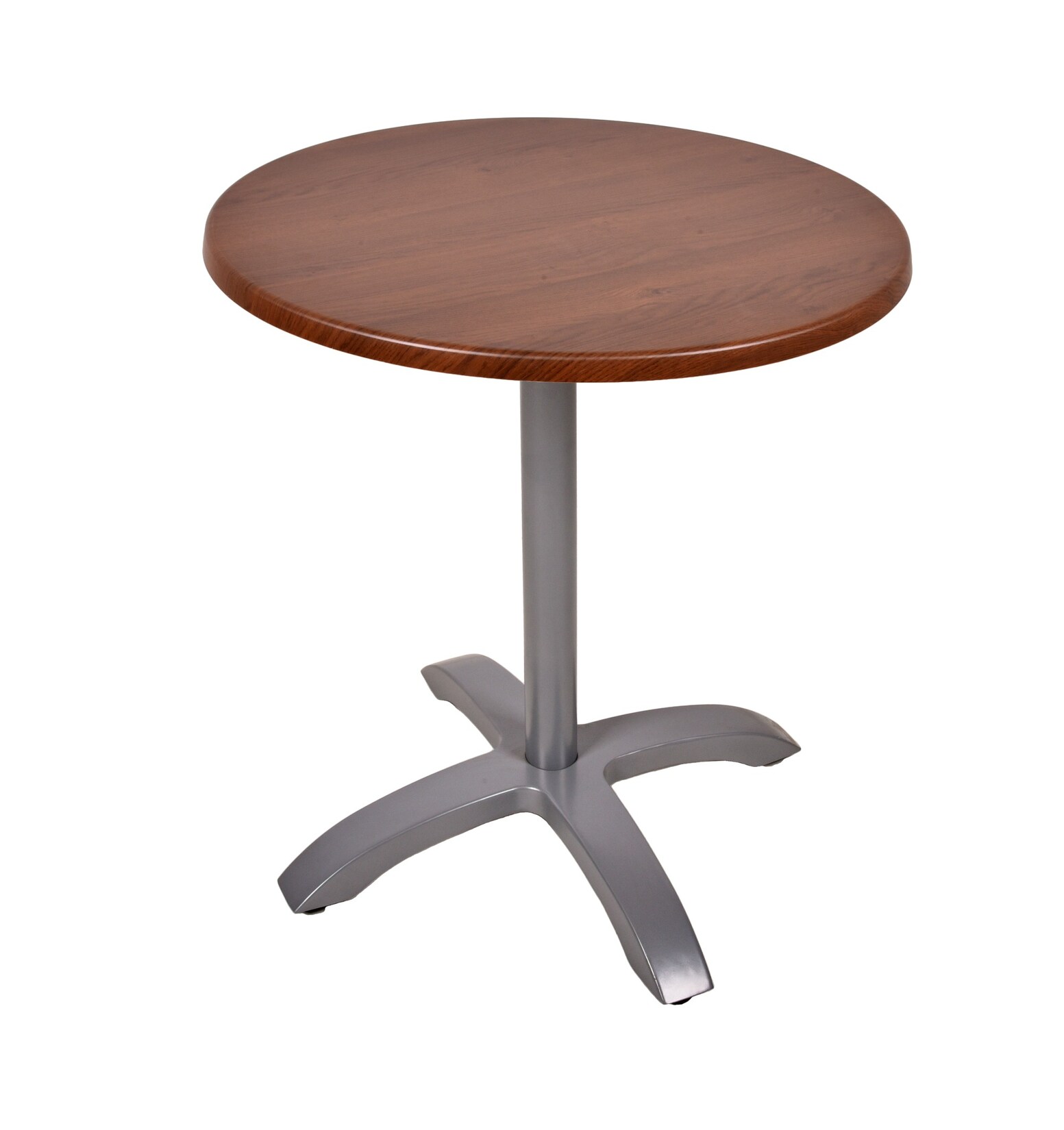 Bistrotisch Set Bennet Ø70cm Tischgestell Alu silber matt Garten Tisch Gestell | 04041908126825